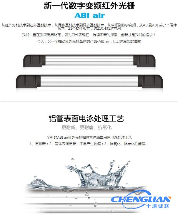 艾礼安ABI air系列十二光束红外光栅